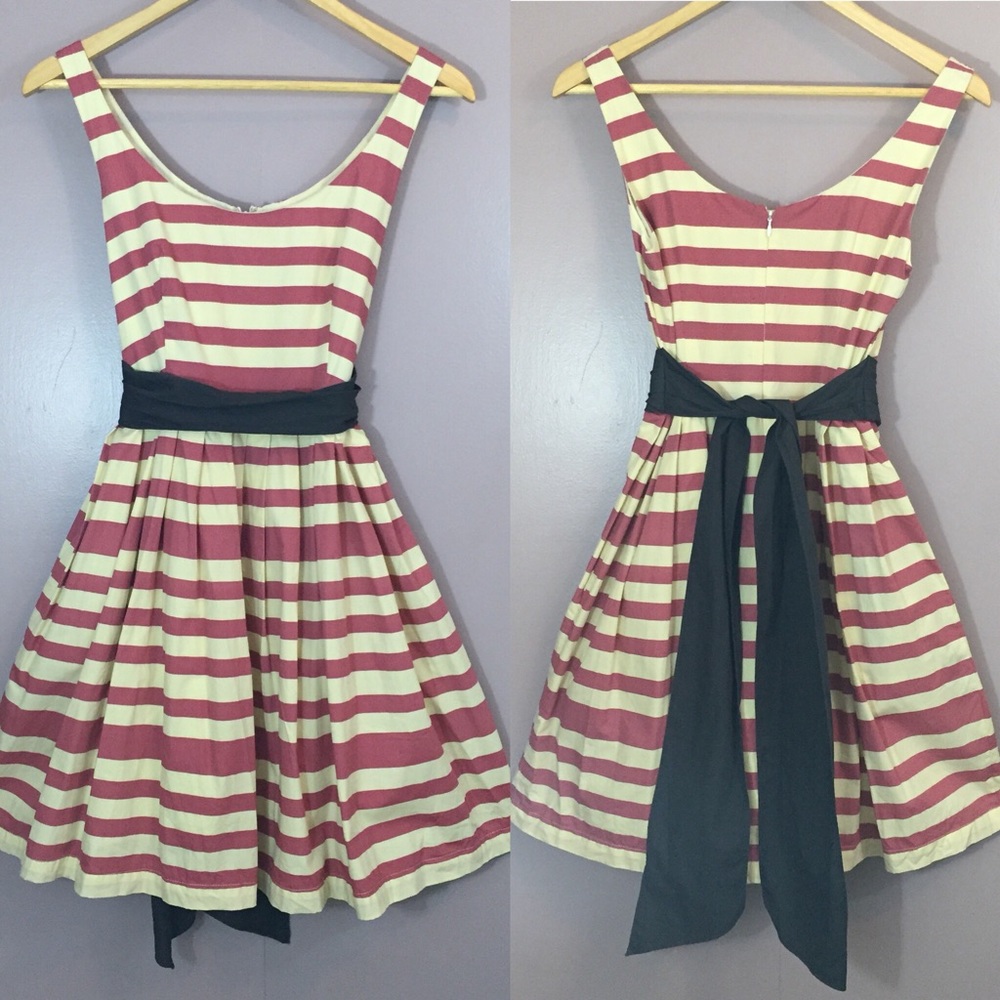 COREYLYNNCALTER STRIPED SPRING DRESS